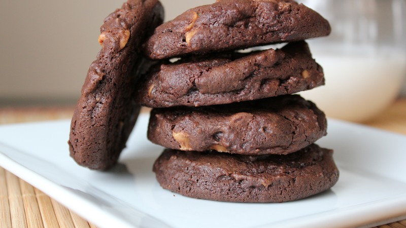 cookies, Chocolate, recipe, cooking, almonds