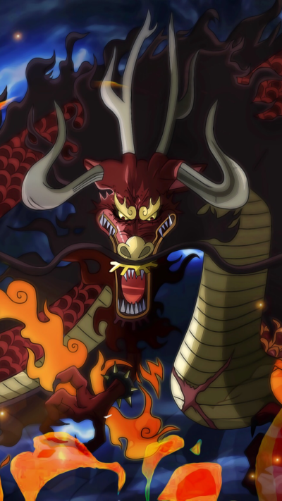 Anime One Piece, Kaido (One Piece), 750x1334