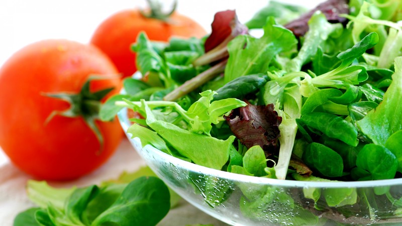 mix lettuce, tomatoes, vegetarian, cooking, recipe