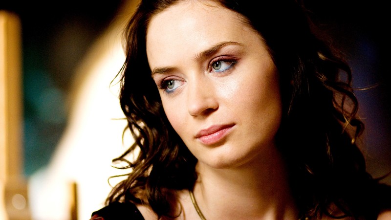 Emily Blunt, Emily Olivia Leah Blunt, Actress, eyes, look, brunette, portrait