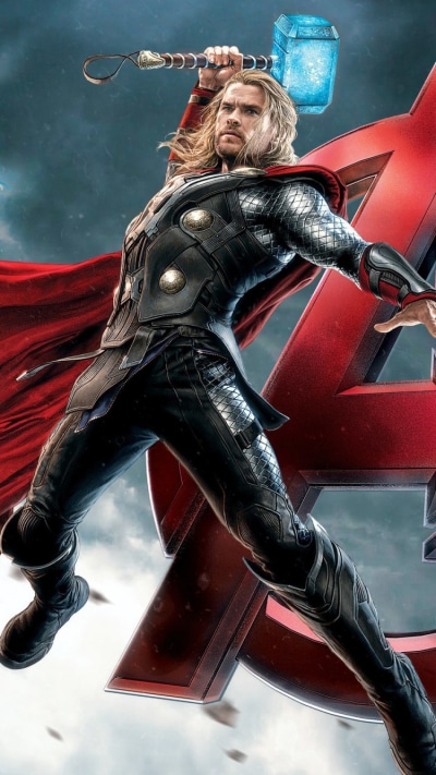 Movie The Avengers, Chris Hemsworth, Thor, 750x1334