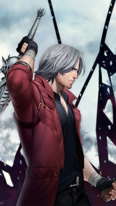 Video Game Devil May Cry 5, Dante (Devil May Cry), 750x1334