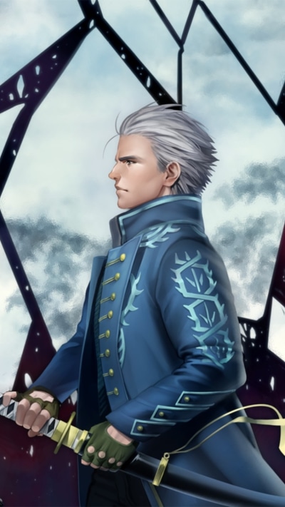 Video Game Devil May Cry 5, Vergil (Devil May Cry), 750x1334