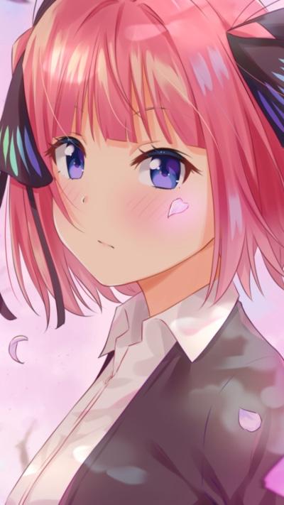 Anime The Quintessential Quintuplets, Nino Nakano, 750x1334
