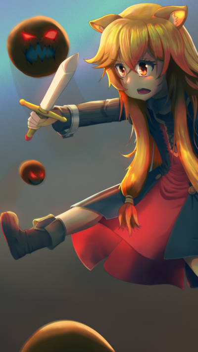 Anime The Rising of the Shield Hero, Raphtalia (The Rising Of The Shield Hero), 750x1334