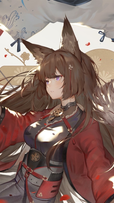 Anime Azur Lane, Amagi (Azur Lane), Kaga (Azur Lane), 750x1334