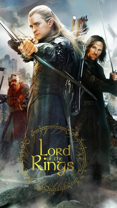 Movie The Lord Of The Rings, Legolas, Aragorn, Gimli, 750x1334