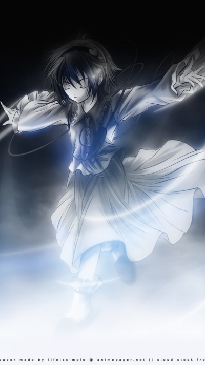 Anime Touhou, Satori Komeiji, 750x1334