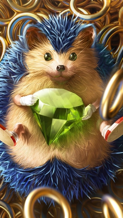 Video Game Sonic the Hedgehog, 750x1334