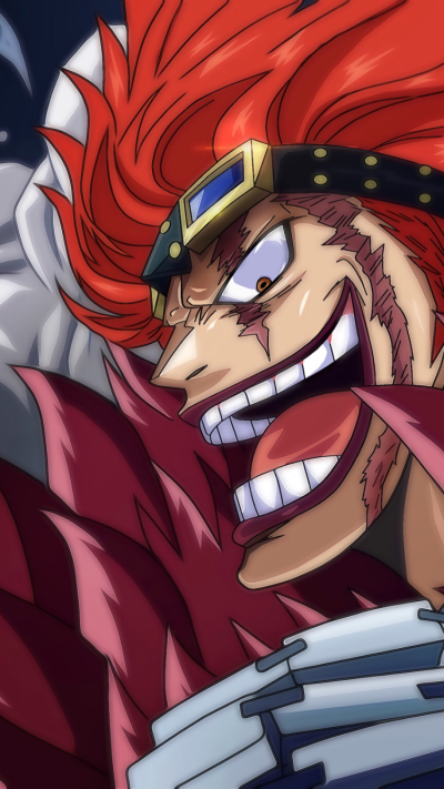 Anime One Piece, Eustass Kid, 750x1334