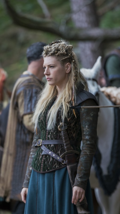 TV Show Vikings, Lagertha (Vikings), Katheryn Winnick, 750x1334