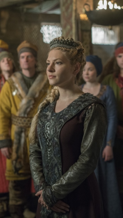 TV Show Vikings, Lagertha (Vikings), Katheryn Winnick, 750x1334