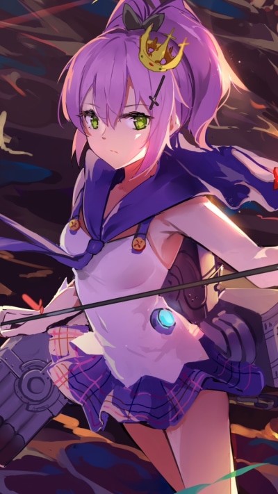 Anime Azur Lane, Bilan Hangxian, 750x1334