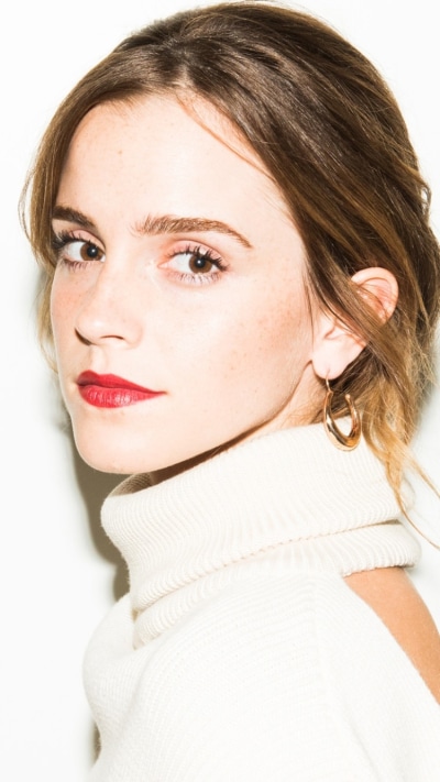 Celebrity Emma Watson, Brown Eyes, Actress, Brunette, English, Lipstick, 750x1334