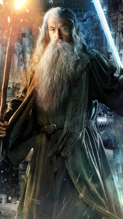 Movie The Lord Of The Rings, Gandalf, 750x1334