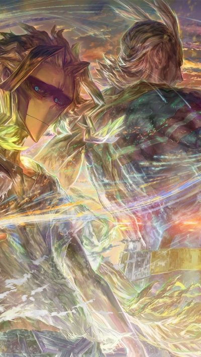 Anime My Hero Academia, Toshinori Yagi, 750x1334
