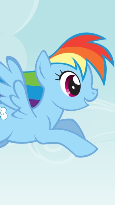 TV Show My Little Pony: Friendship is Magic, My Little Pony, Rainbow Dash, Vector, 750x1334