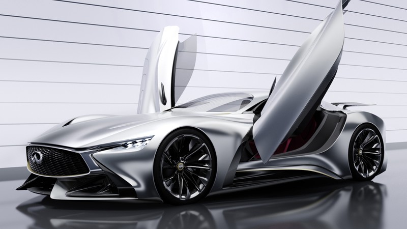 Infiniti, Vision, Gran Turismo, concept, metallic, matt