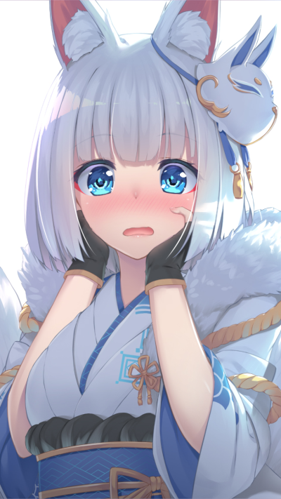 Anime Azur Lane, Kaga (Azur Lane), 750x1334