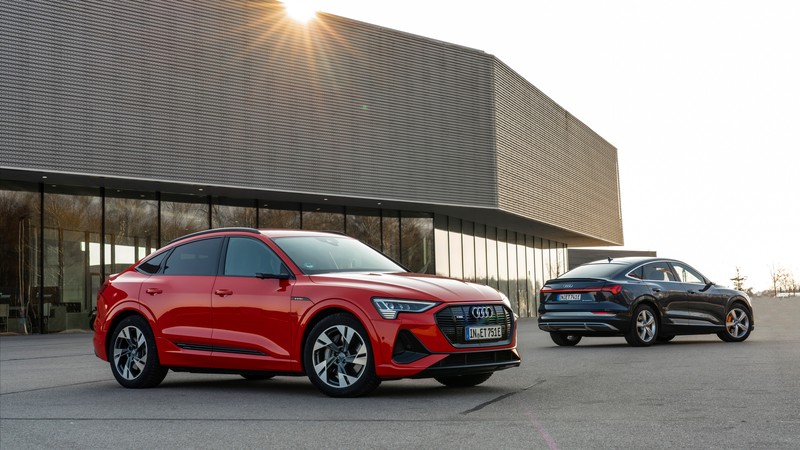 Audi e-tron Sportback, 2020 Cars, SUV, electric cars, 4K