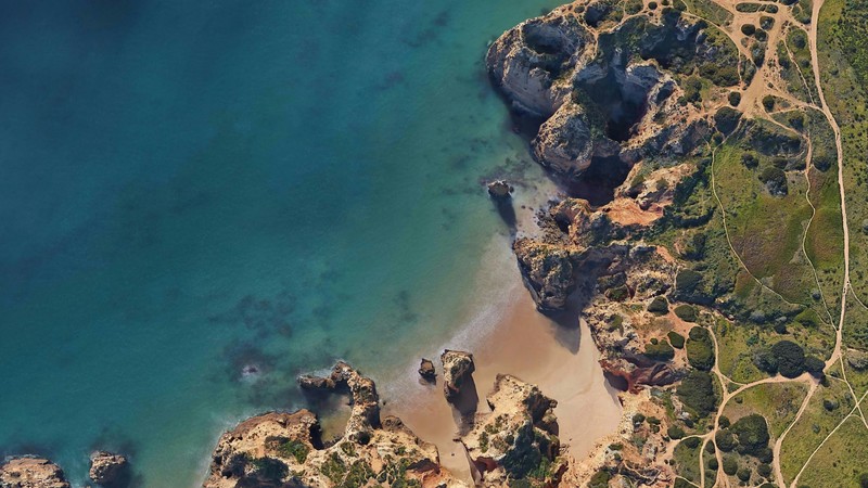 Lagos, Portugal, Google Pixel 4, Android 10, 4K