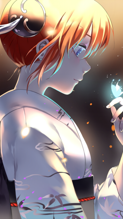 Anime Gintama, Kagura (Gintama), 750x1334