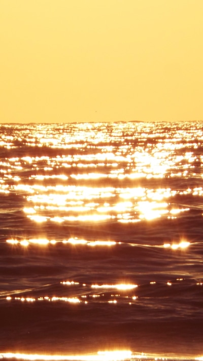 Earth Ocean, Yellow, Orange (Color), Sunset, Sea, 750x1334