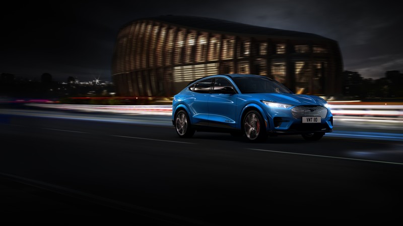 Ford Mustang Mach-E GT Performance, SUV, 2021 cars, electric cars, crossover, 4K
