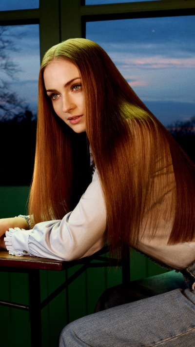 Celebrity Sophie Turner, Actress, Redhead, Long Hair, English, 750x1334