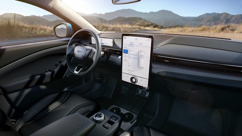 Ford Mustang Mach-E GT Performance, interior, SUV, 2021 cars, electric cars, crossover, 4K