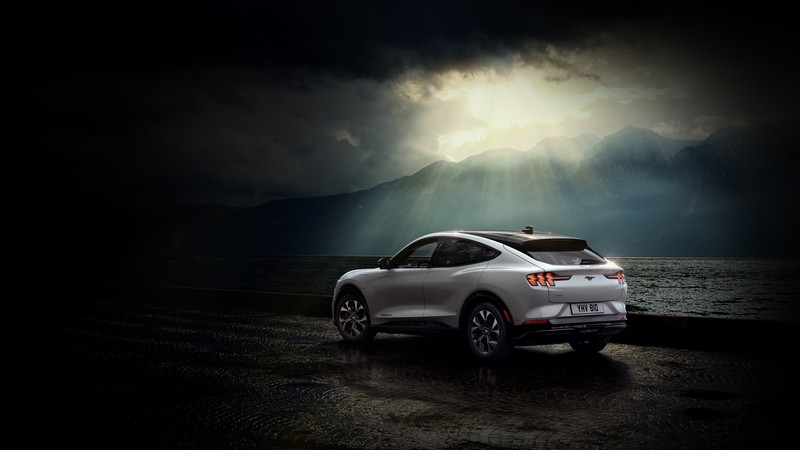 Ford Mustang Mach-E, SUV, 2021 cars, electric cars, crossover, 4K