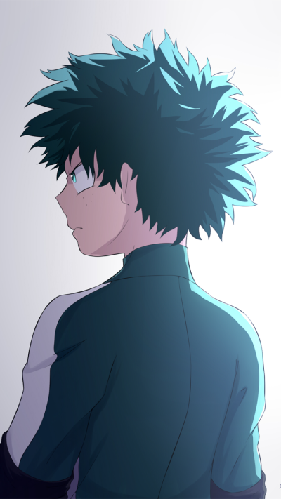 Anime My Hero Academia, Izuku Midoriya, 750x1334