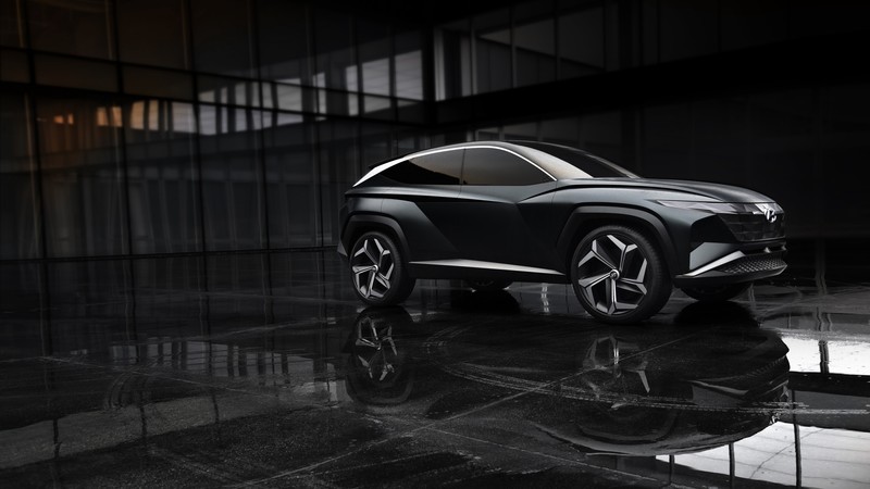 Hyundai Vision T, SUV, electric cars, 4K