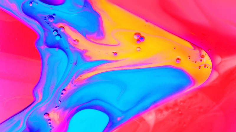 LG G8 ThinQ, colorful, 4K
