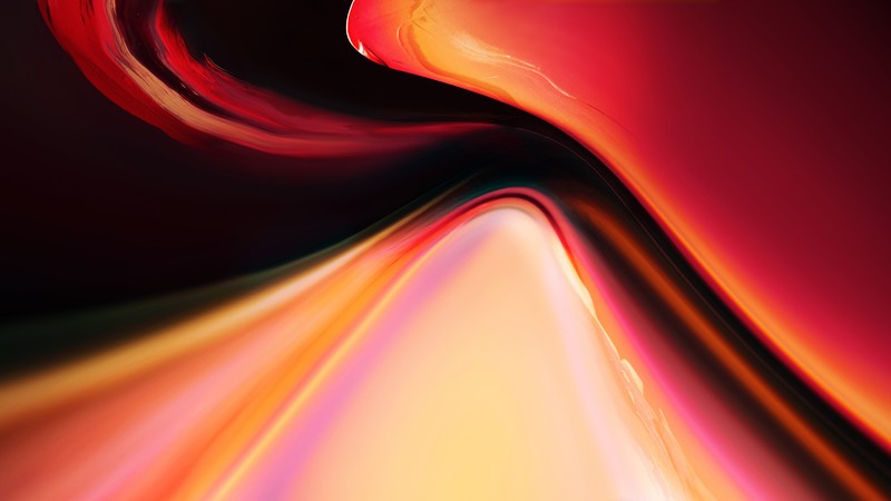 OnePlus 7, abstract, colorful, 4K