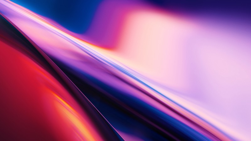 OnePlus 7, abstract, colorful, 4K