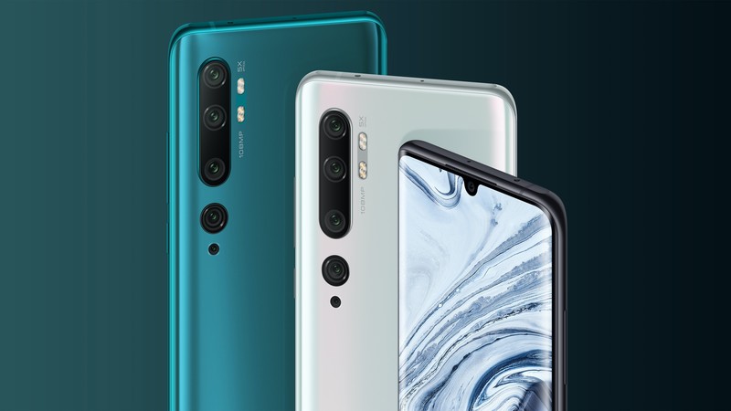 Xiaomi Mi CC9 Pro, Xiaomi Mi Note 10, Android 9, 4K