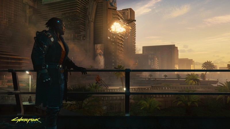 Cyberpunk 2077, screenshot, 4K