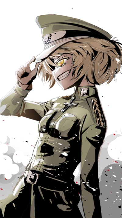 Anime Youjo Senki, Tanya Degurechaff, 750x1334