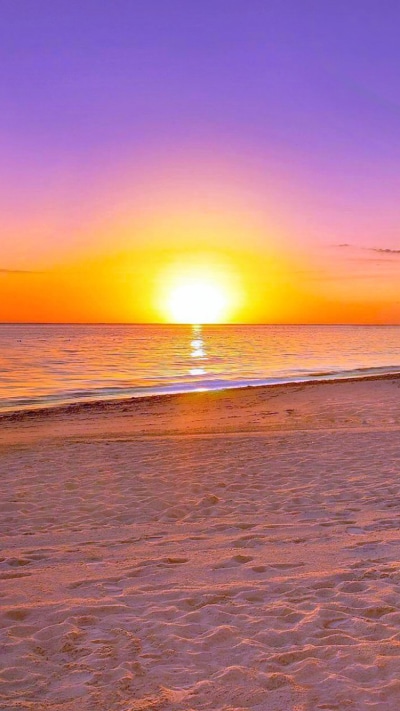 Photography Sunset, Sky, Beach, Sea, Horizon, Sand, 750x1334