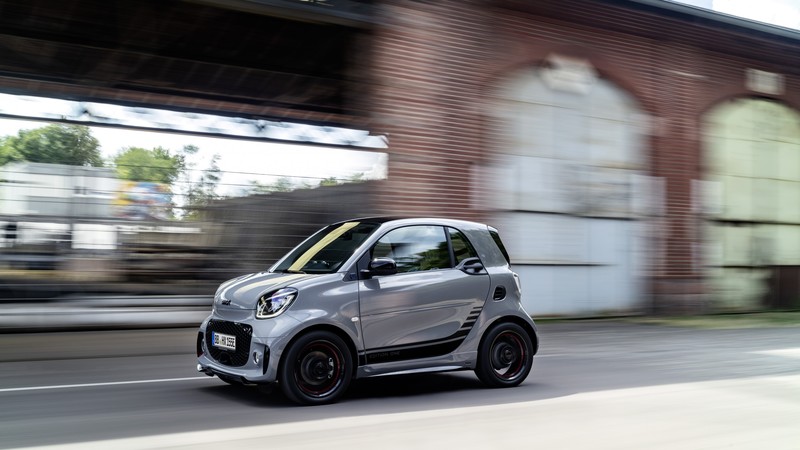 Smart EQ fortwo, 2020 cars, electric cars, 4K
