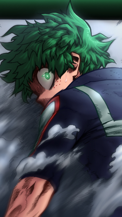 Anime My Hero Academia, Izuku Midoriya, 750x1334
