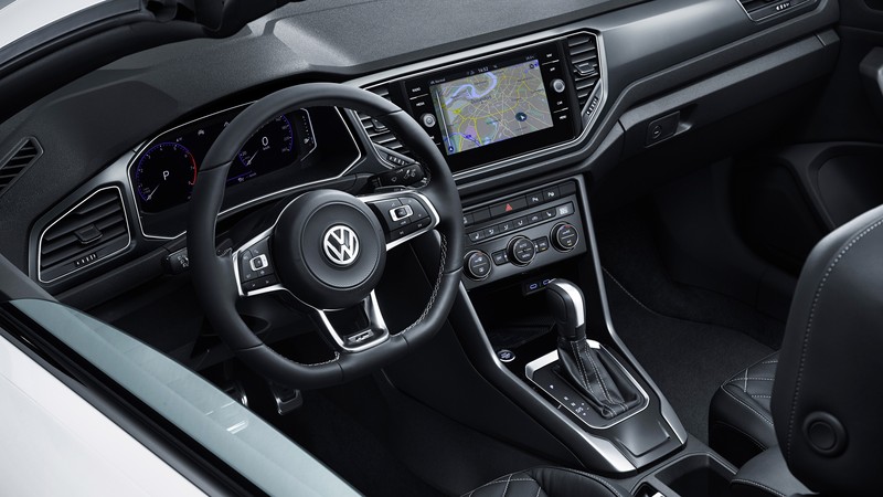 Volkswagen T-Roc Cabriolet R-Line, interior, 2020 cars, 4K