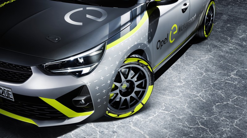 Opel Corsa-e Rally, electric cars, 2019 cars, 4K