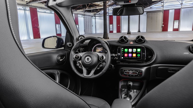 Smart EQ fortwo, interior, 2020 cars, electric cars, 4K
