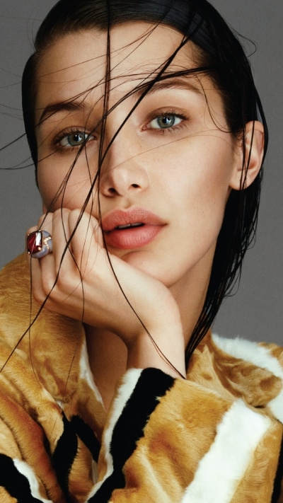Women Bella Hadid, Model, Blue Eyes, Brunette, American, 750x1334