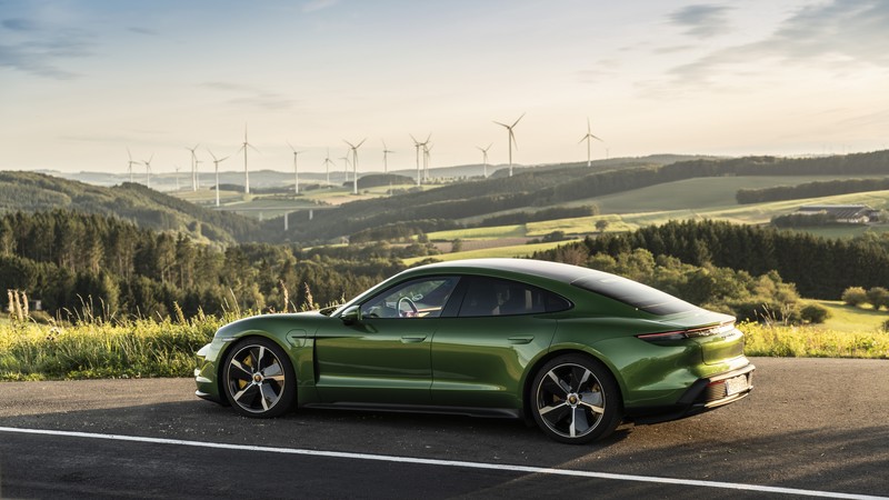Porsche Taycan Turbo, electric cars, 2019 cars, 4K