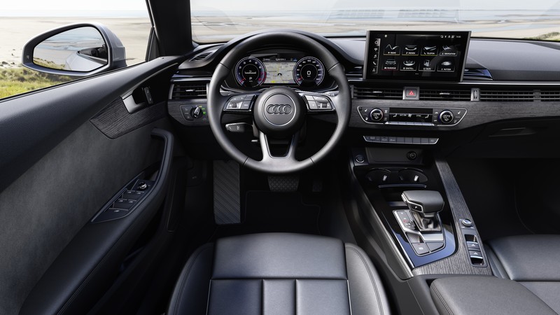Audi A5 Cabriolet 40 TFSI, interior, 2019 cars, 4K