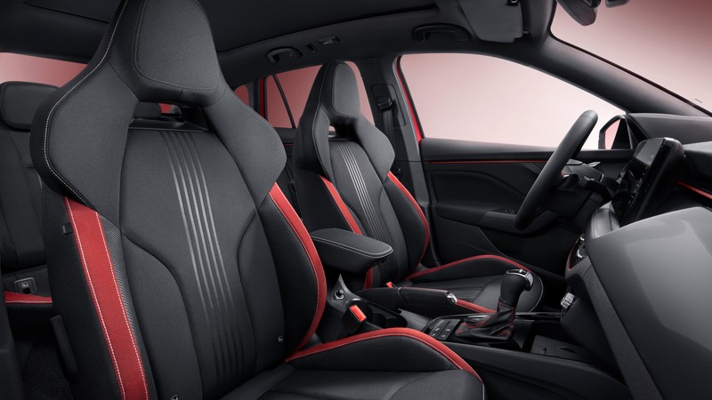Skoda Scala Monte Carlo, interior, 2019 cars, 4K