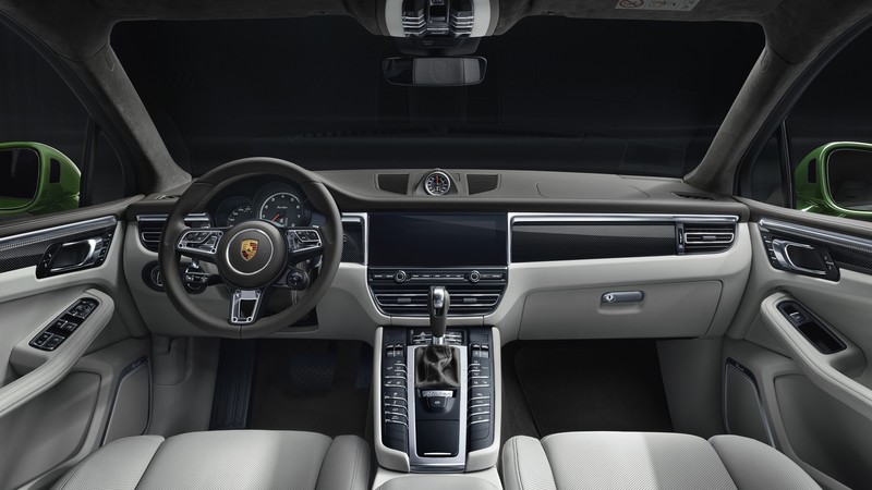 Porsche Macan Turbo, interior, 2019 cars, SUV, crossover, 4K